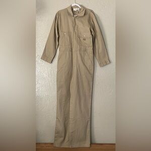 Rasco FR Coveralls Sz 36 Long Khaki Heavyweight Flame Resistant Work KFR901